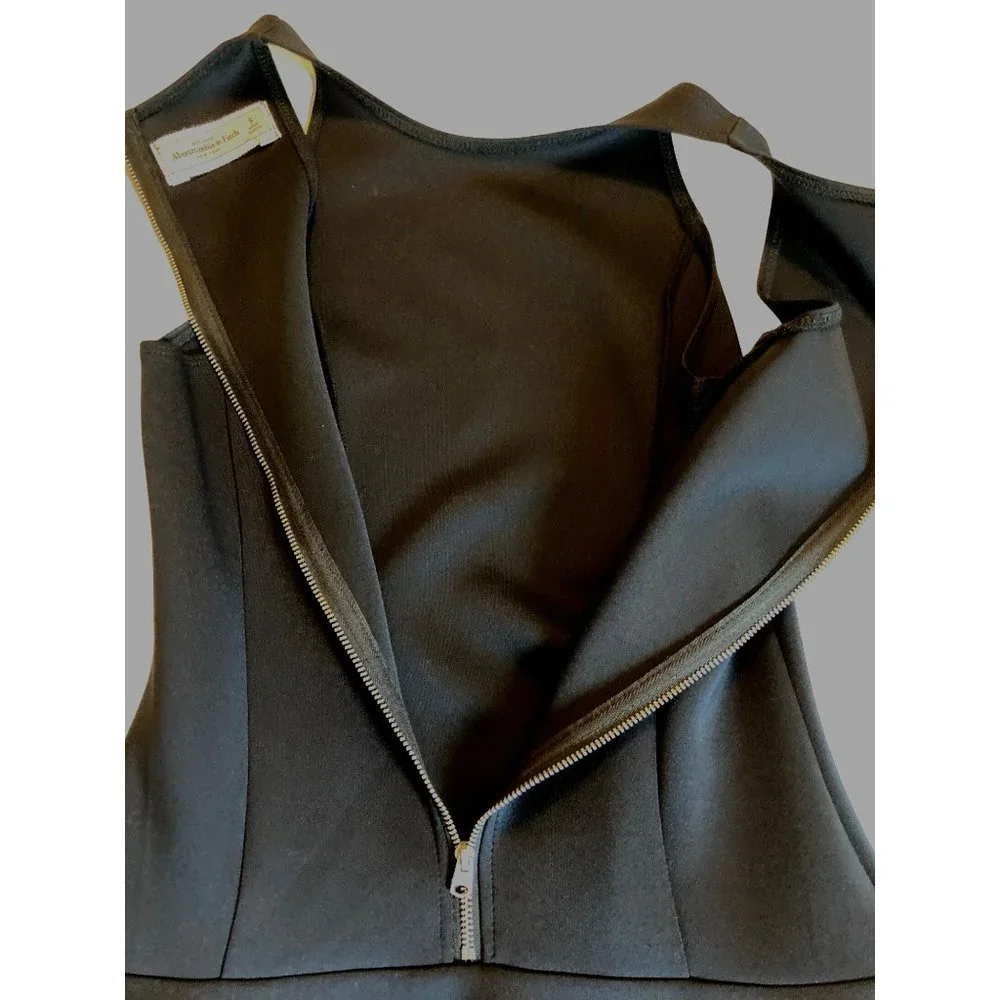 Abercrombie & Fitch  Dress Black Size 2 swing dress - Picture 4 of 5